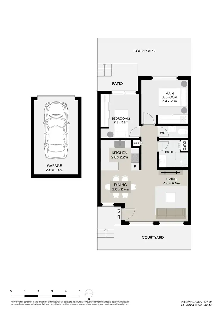 Floorplan of Homely villa listing, 3/20 Stuart Street, Helensburgh NSW 2508