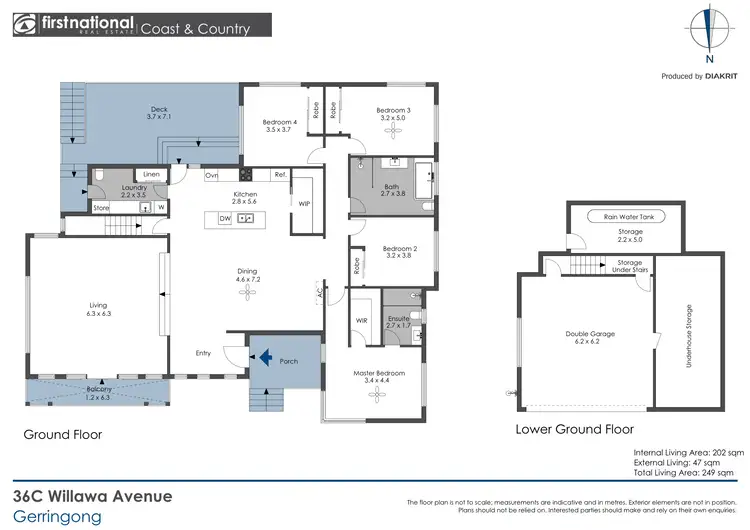 Floorplan of Homely house listing, 36c Willawa Avenue, Gerringong NSW 2534