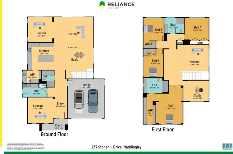 Floorplan of Homely house listing, 237 Stonehill Drive, Maddingley VIC 3340