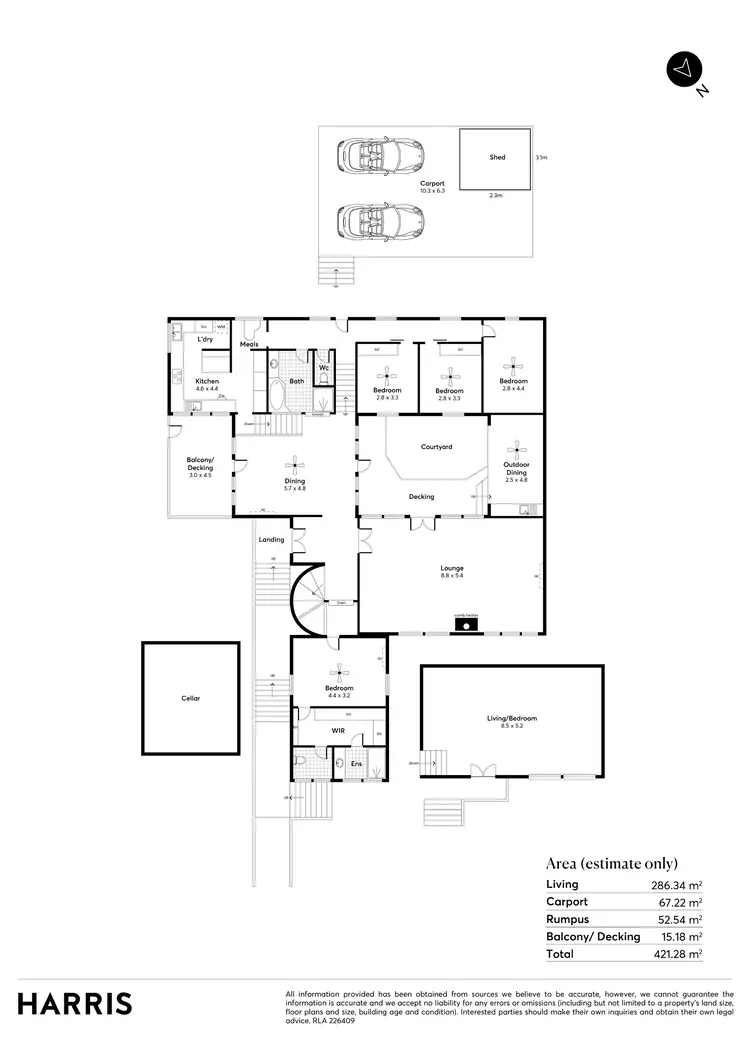 Floorplan of Homely house listing, 14 Weemala Drive, Mitcham SA 5062