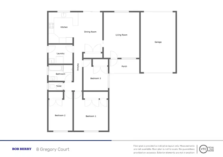 Floorplan of Homely house listing, 8 Gregory Court, Dubbo NSW 2830