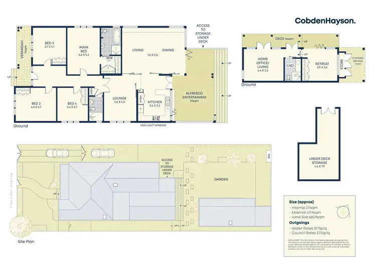 Floorplan of Homely house listing, 29 Tressider Avenue, Haberfield NSW 2045