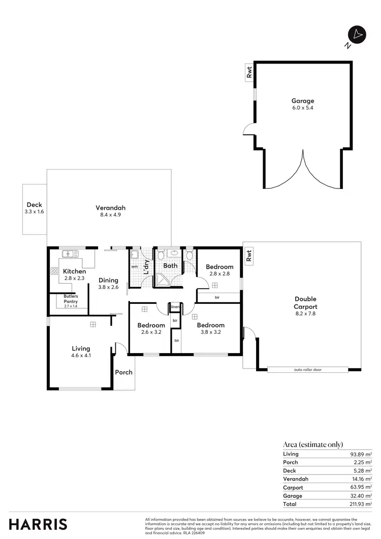 Floorplan of Homely house listing, 16 Stoneyhill Street, Reynella East SA 5161