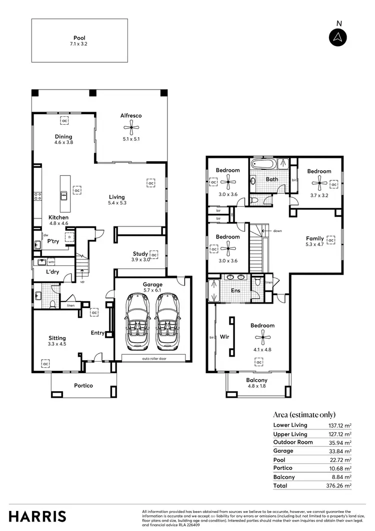 Floorplan of Homely house listing, 6 Goode Avenue, Craigburn Farm SA 5051