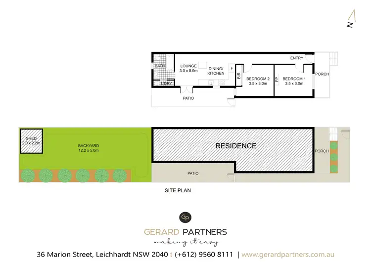 Floorplan of Homely house listing, 40 Excelsior Street, Leichhardt NSW 2040