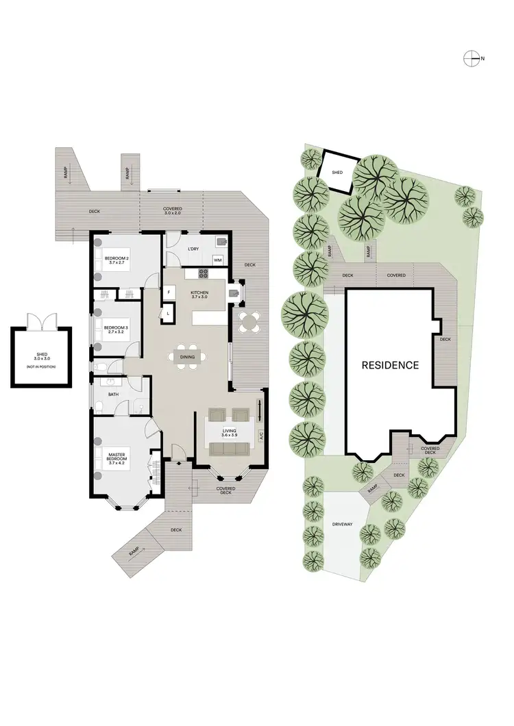 Floorplan of Homely house listing, 6 Daitom Place, Trevallyn TAS 7250