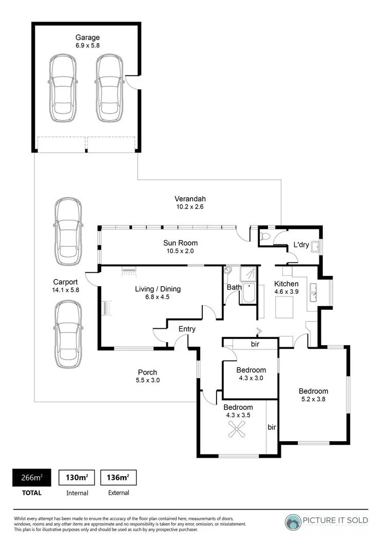 Floorplan of Homely house listing, 11 Byron Avenue, Plympton Park SA 5038