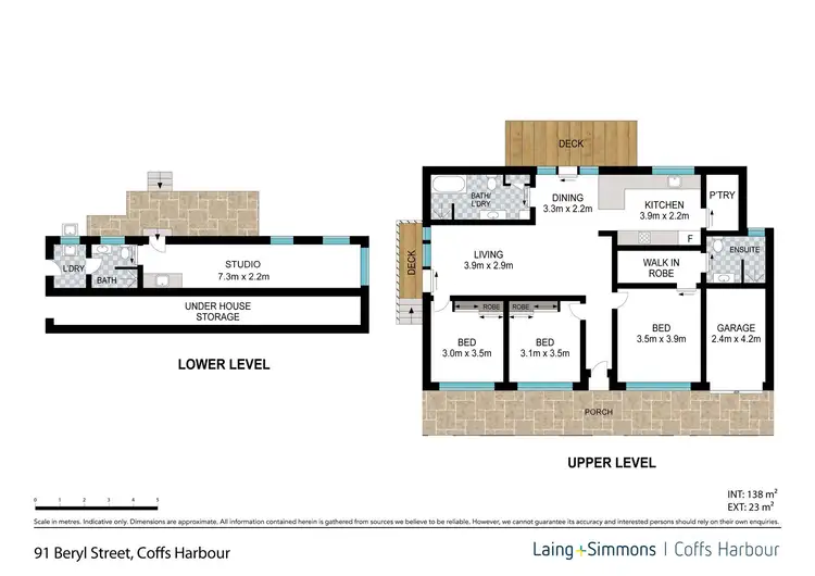 Floorplan of Homely house listing, 91 Beryl Street, Coffs Harbour NSW 2450