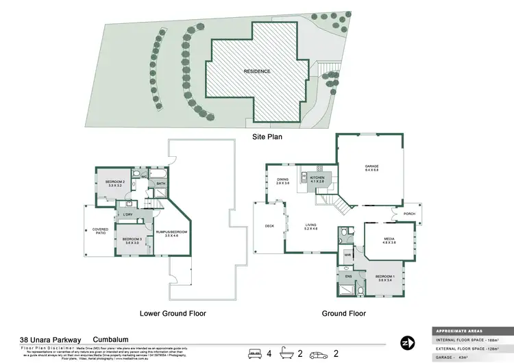 Floorplan of Homely house listing, 38 Unara Parkway, Cumbalum NSW 2478