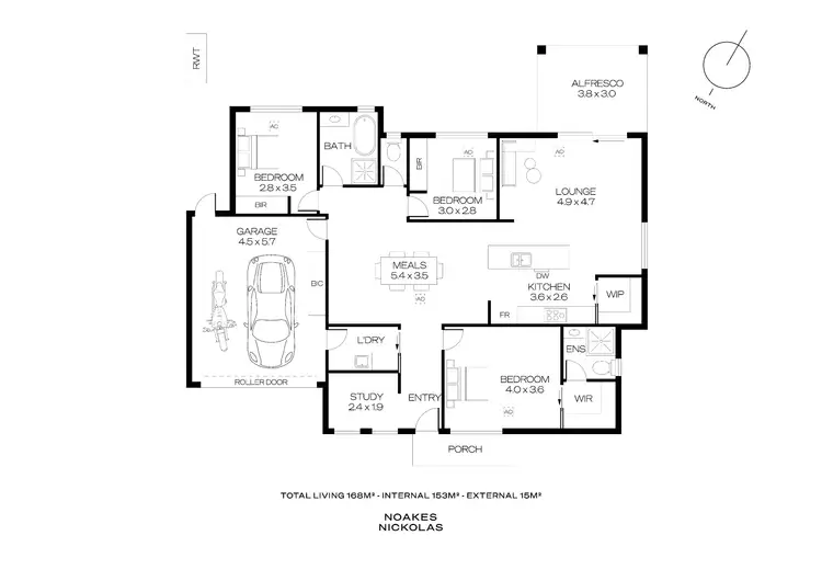 Floorplan of Homely house listing, 2C Fifth Avenue, Ascot Park SA 5043