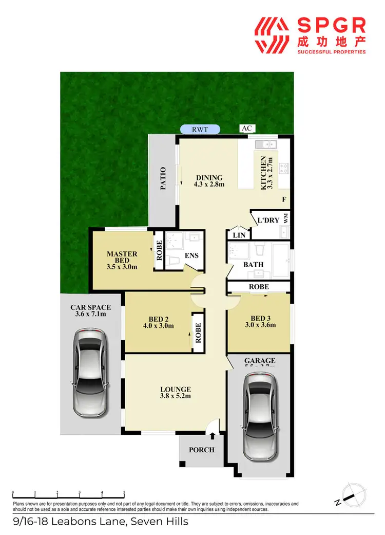 Floorplan of Homely villa listing, 9/18 Leabons Lane, Seven Hills NSW 2147