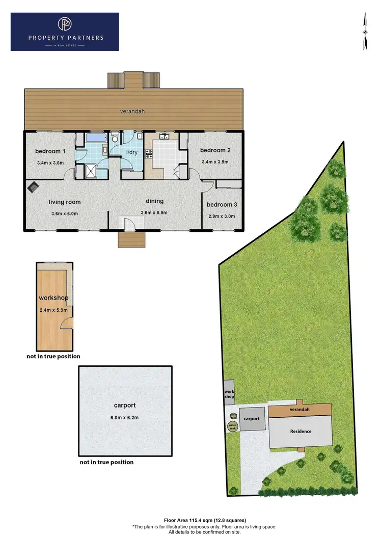 Floorplan of Homely house listing, 235 Big Pats Creek Road, Big Pats Creek VIC 3799