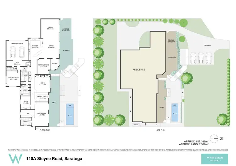Floorplan of Homely house listing, 110a Steyne Road, Saratoga NSW 2251