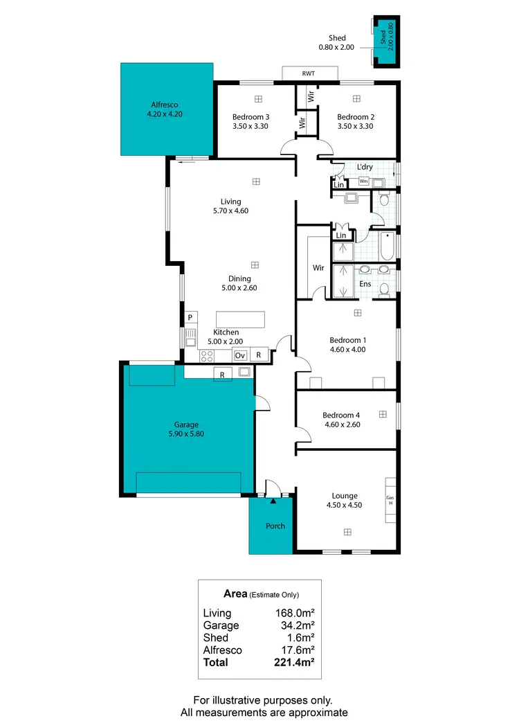 Floorplan of Homely house listing, 5 Manor Court, Grange SA 5022