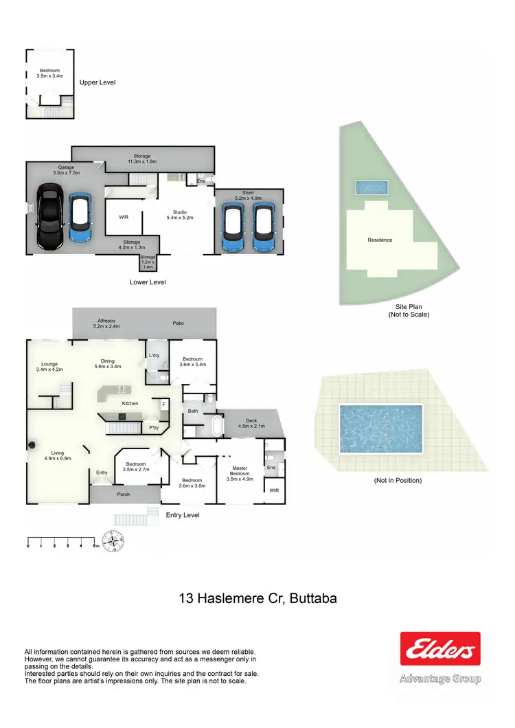 Floorplan of Homely house listing, 13 Haslemere Crescent, Buttaba NSW 2283