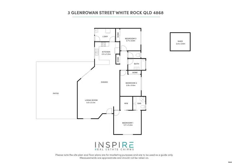 Floorplan of Homely house listing, 3 Glenrowan Street, White Rock QLD 4868