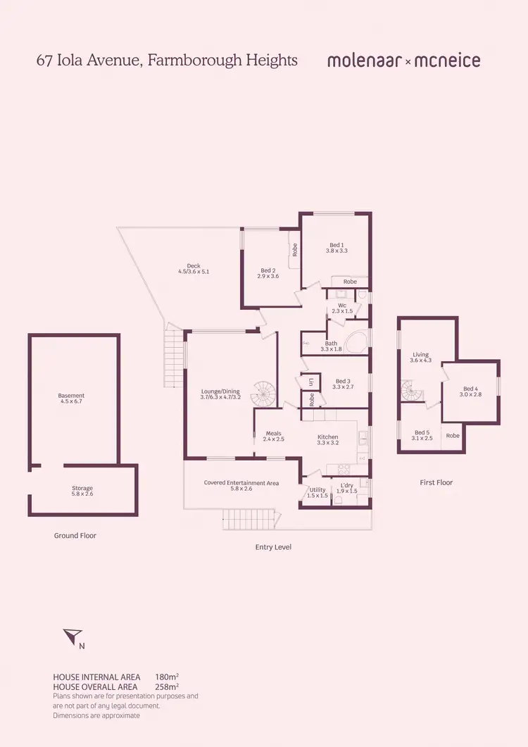 Floorplan of Homely house listing, 67 Iola Avenue, Farmborough Heights NSW 2526