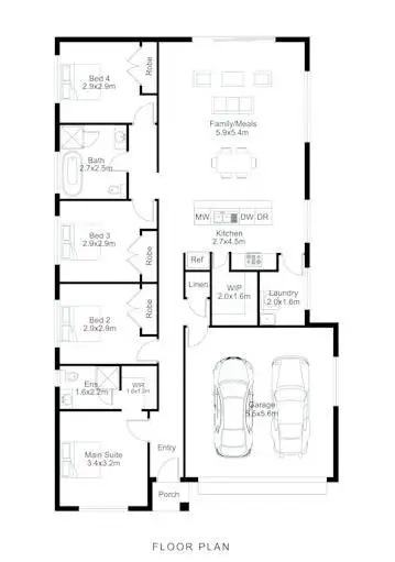 Floorplan of Homely house listing, Address available on request