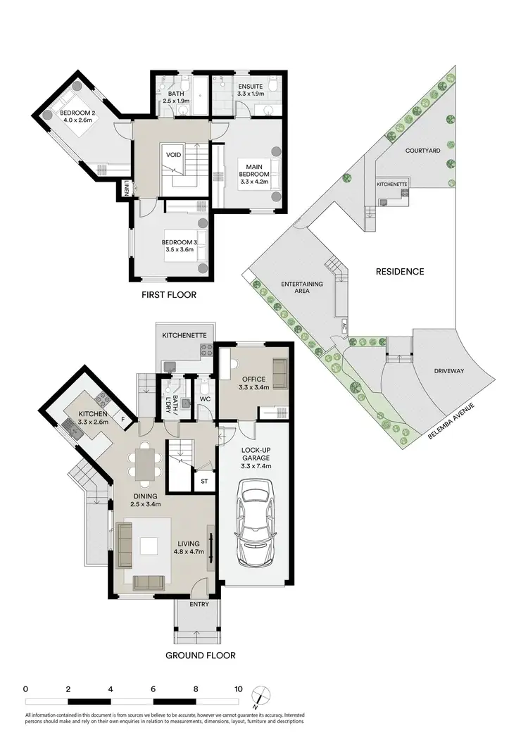 Floorplan of Homely townhouse listing, 2/62-64 Belemba Avenue, Roselands NSW 2196