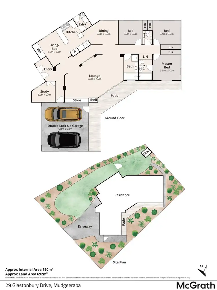 Floorplan of Homely house listing, 29 Glastonbury Drive, Mudgeeraba QLD 4213