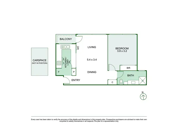 Floorplan of Homely apartment listing, 13/9 The Avenue, Prahran VIC 3181