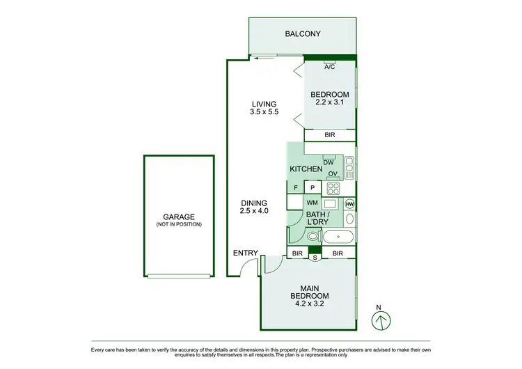 Floorplan of Homely apartment listing, 4/399 Toorak Road, South Yarra VIC 3141