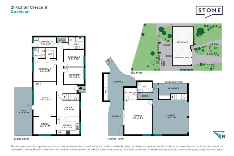 Floorplan of Homely house listing, 21 Richter Crescent, Davidson NSW 2085