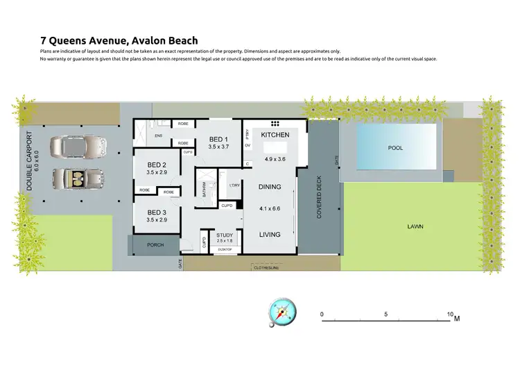 Floorplan of Homely house listing, 7 Queens Avenue, Avalon Beach NSW 2107