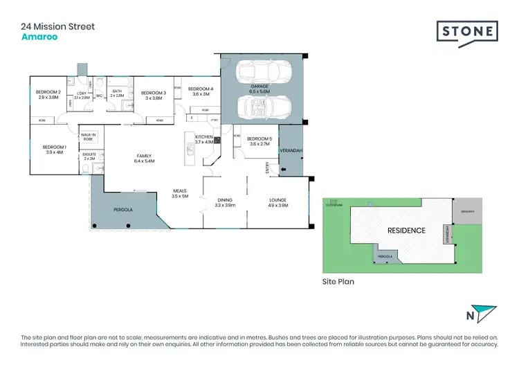 Floorplan of Homely house listing, 24 Mission Street, Amaroo ACT 2914