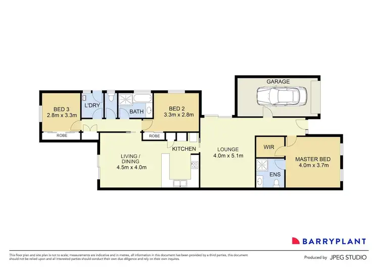 Floorplan of Homely house listing, 2/13 Timele Drive, Hillside VIC 3037