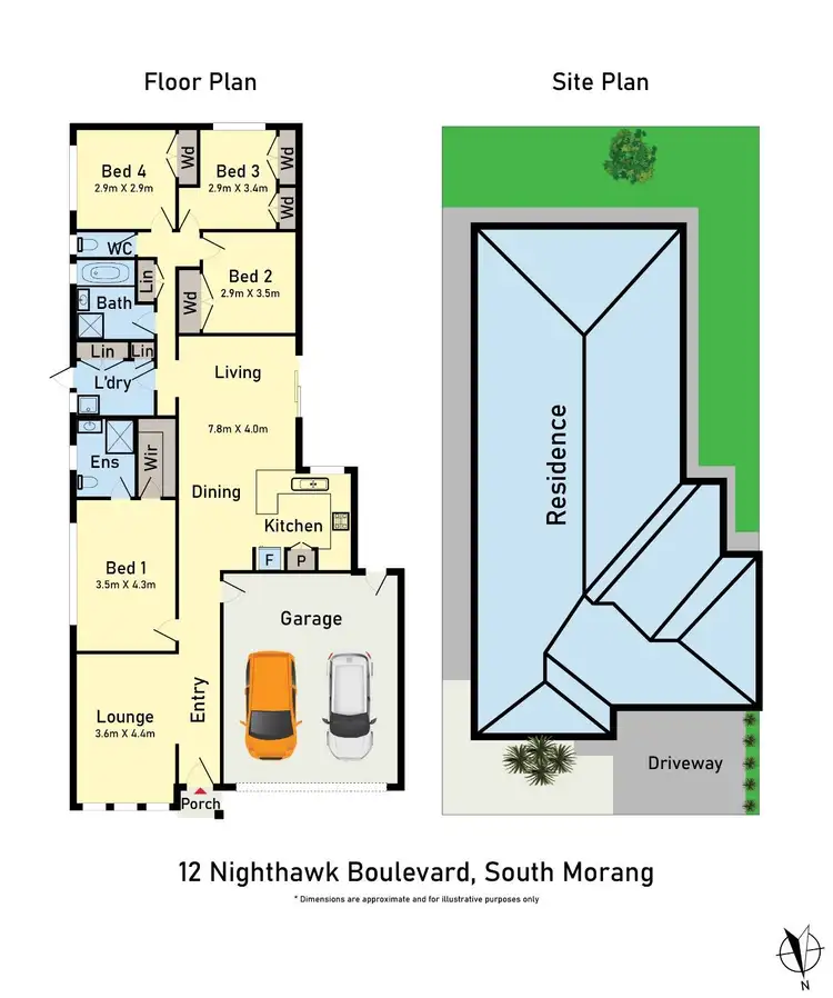 Floorplan of Homely house listing, 12 Nighthawk Boulevard, South Morang VIC 3752