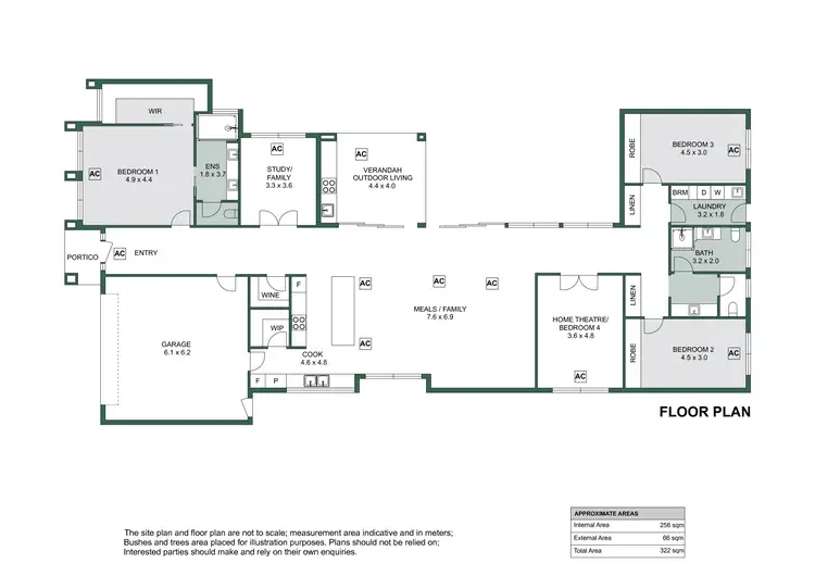 Floorplan of Homely house listing, 45 Haig Street, Netherby SA 5062