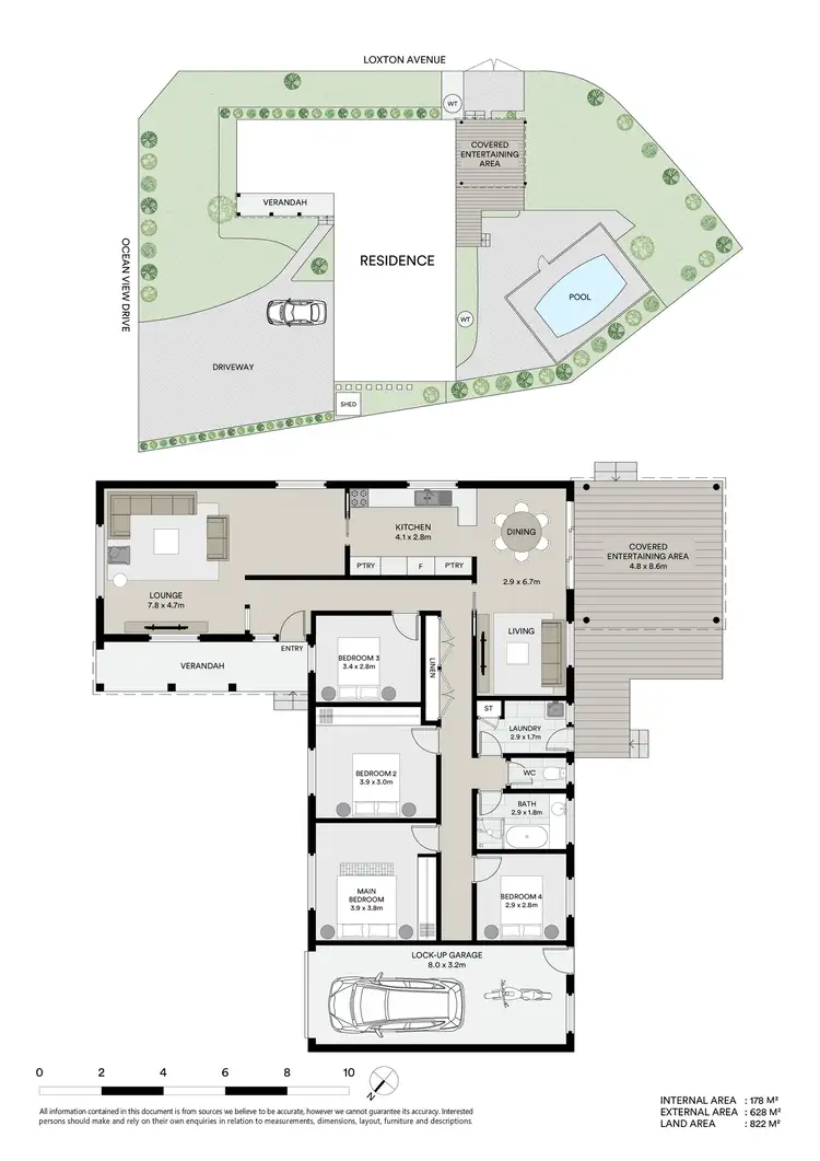Floorplan of Homely house listing, 152 Ocean View Drive, Wamberal NSW 2260
