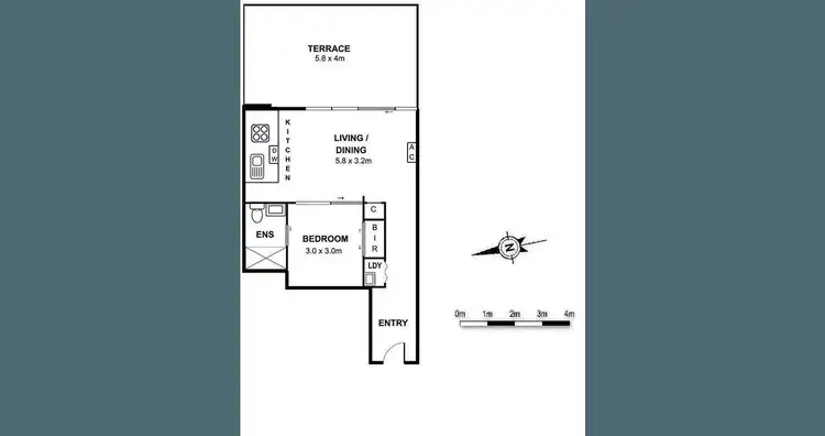 Floorplan of Homely apartment listing, 101/229 Toorak Road, South Yarra VIC 3141