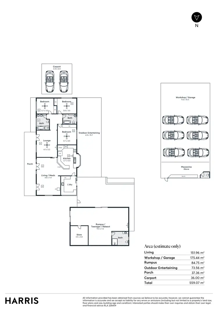 Floorplan of Homely rural property listing, 130 Long Valley Road, Bugle Ranges SA 5251