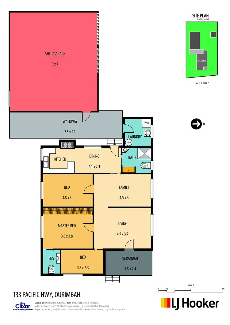 Floorplan of Homely house listing, 133 Pacific Highway, Ourimbah NSW 2258