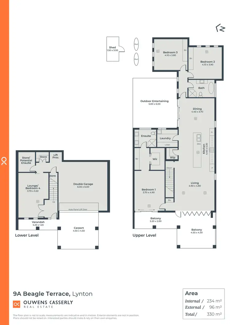 Floorplan of Homely house listing, 9A Beagle Terrace, Lynton SA 5062