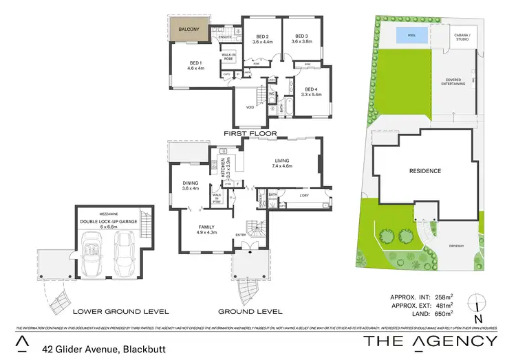 Floorplan of Homely house listing, 42 Glider Avenue, Blackbutt NSW 2529