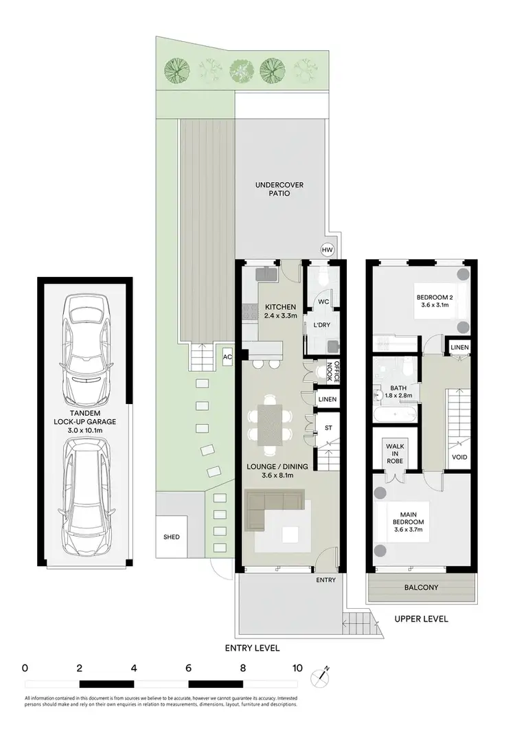 Floorplan of Homely townhouse listing, 3/31 Gladstone Avenue, Ryde NSW 2112