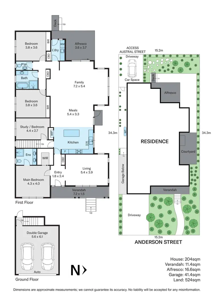 Floorplan of Homely house listing, 18 Anderson Street, Surrey Hills VIC 3127