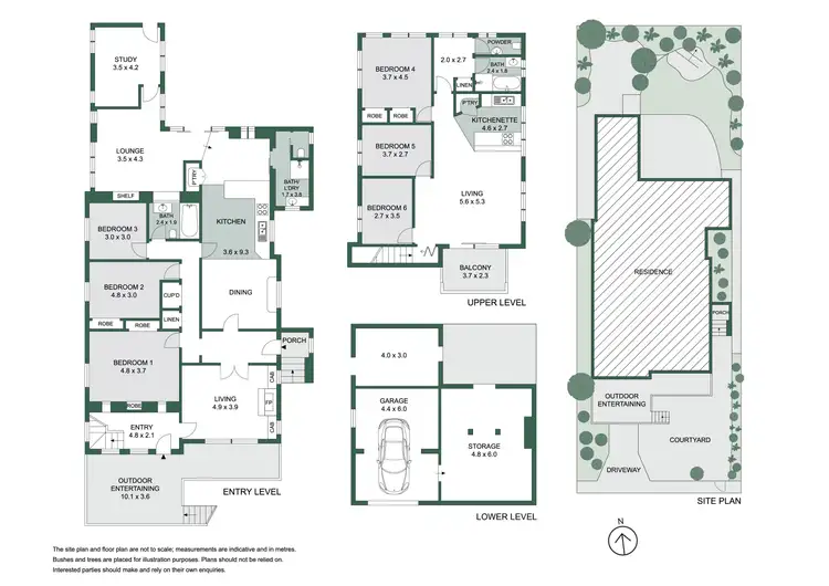 Floorplan of Homely house listing, 48 Upper Clifford Avenue, Fairlight NSW 2094