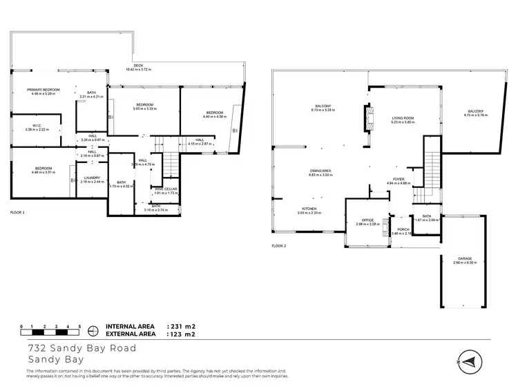 Floorplan of Homely house listing, 732 Sandy Bay Road, Sandy Bay TAS 7005