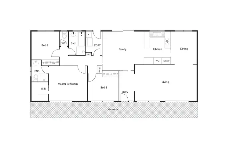 Floorplan of Homely house listing, 73 Twamley Crescent, Richardson ACT 2905