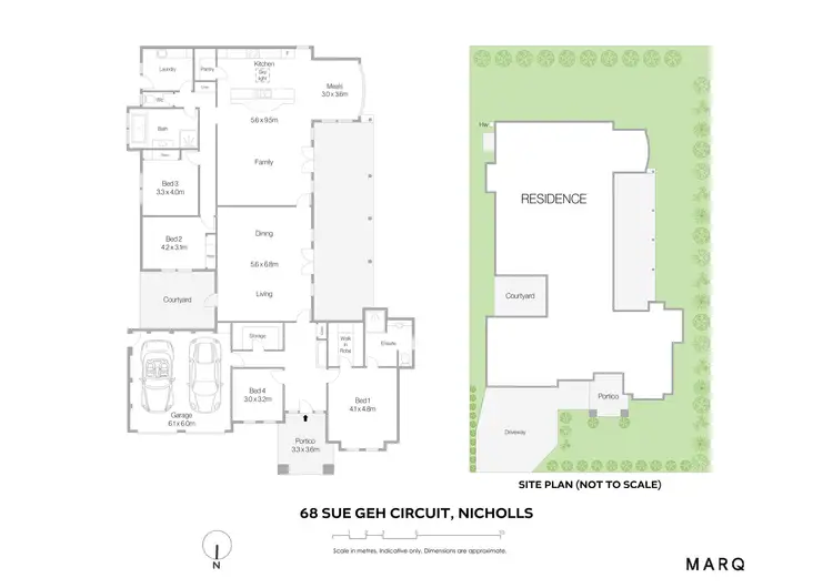 Floorplan of Homely house listing, 68 Sue Geh Circuit, Nicholls ACT 2913