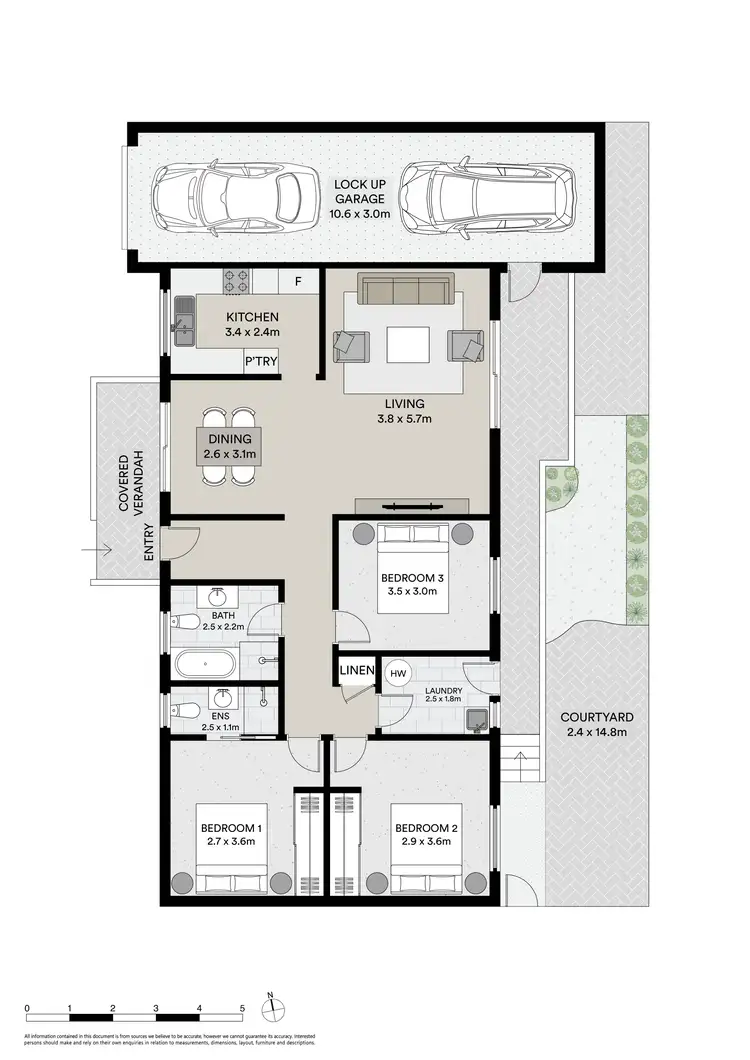 Floorplan of Homely villa listing, 4/32 Terry Street, Blakehurst NSW 2221