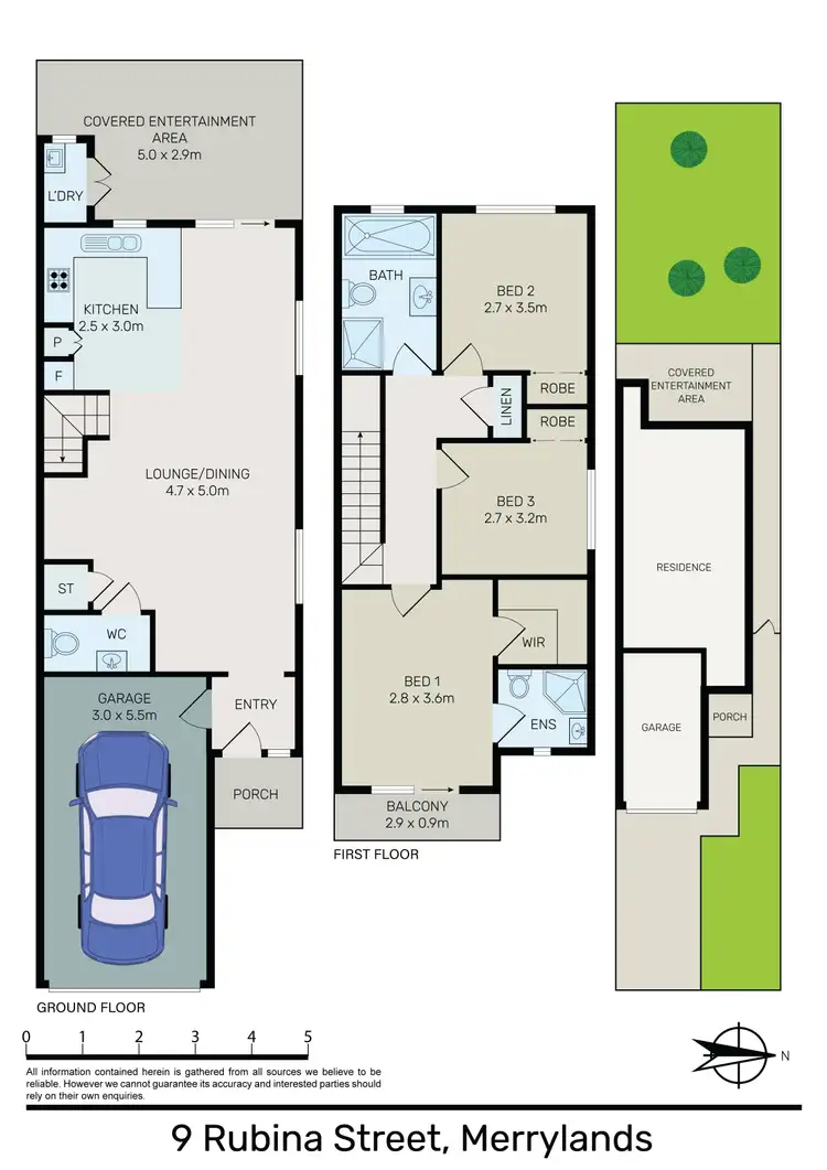 Floorplan of Homely house listing, 9 Rubina Street, Merrylands NSW 2160