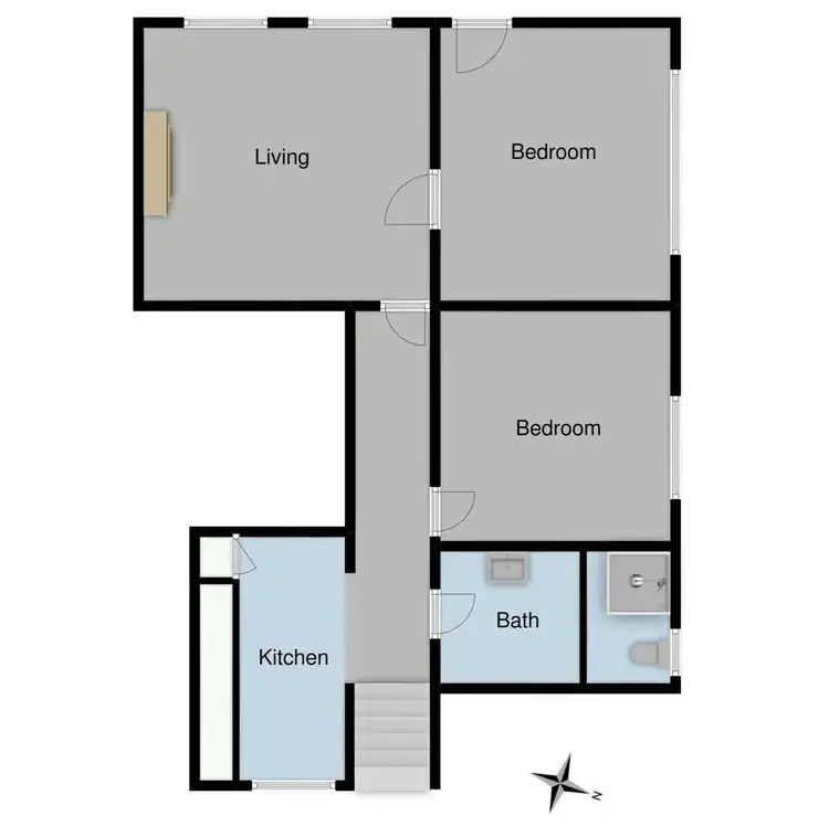Floorplan of Homely house listing, 39 Bank Street, Jamieson VIC 3723