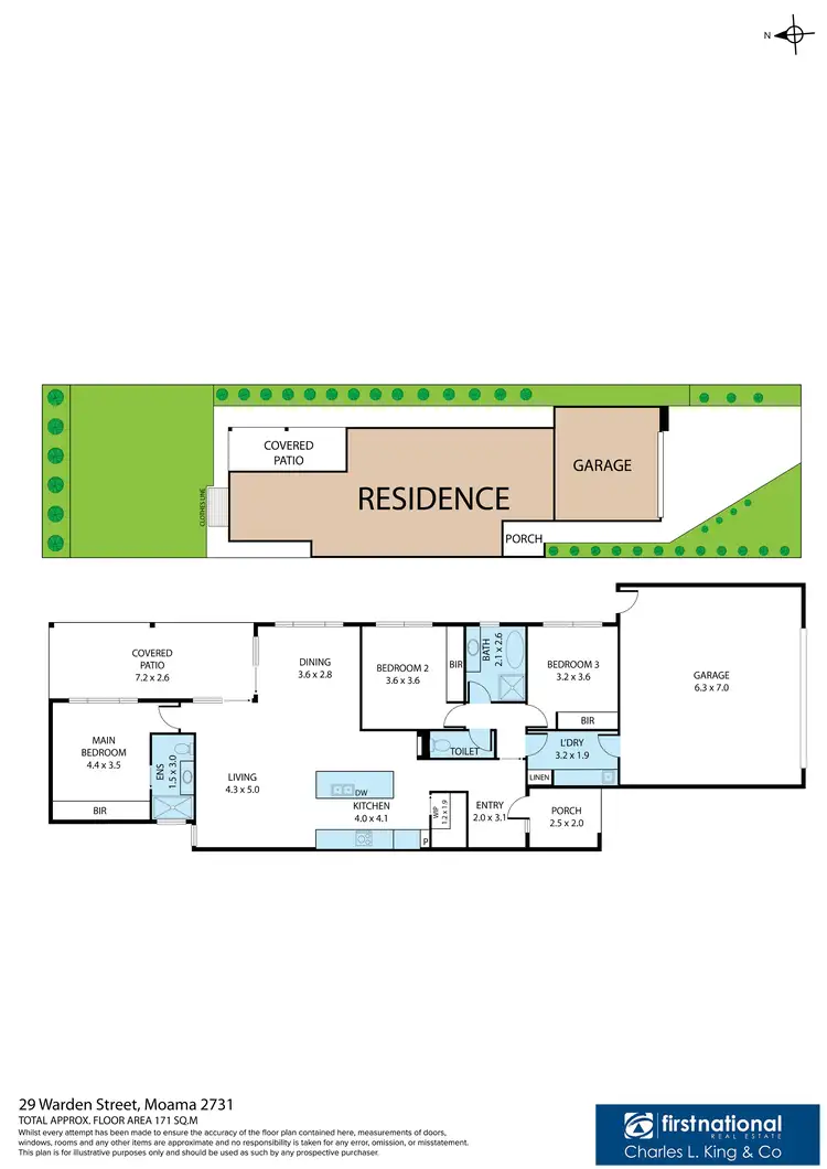 Floorplan of Homely house listing, 29 Warden Street, Moama NSW 2731