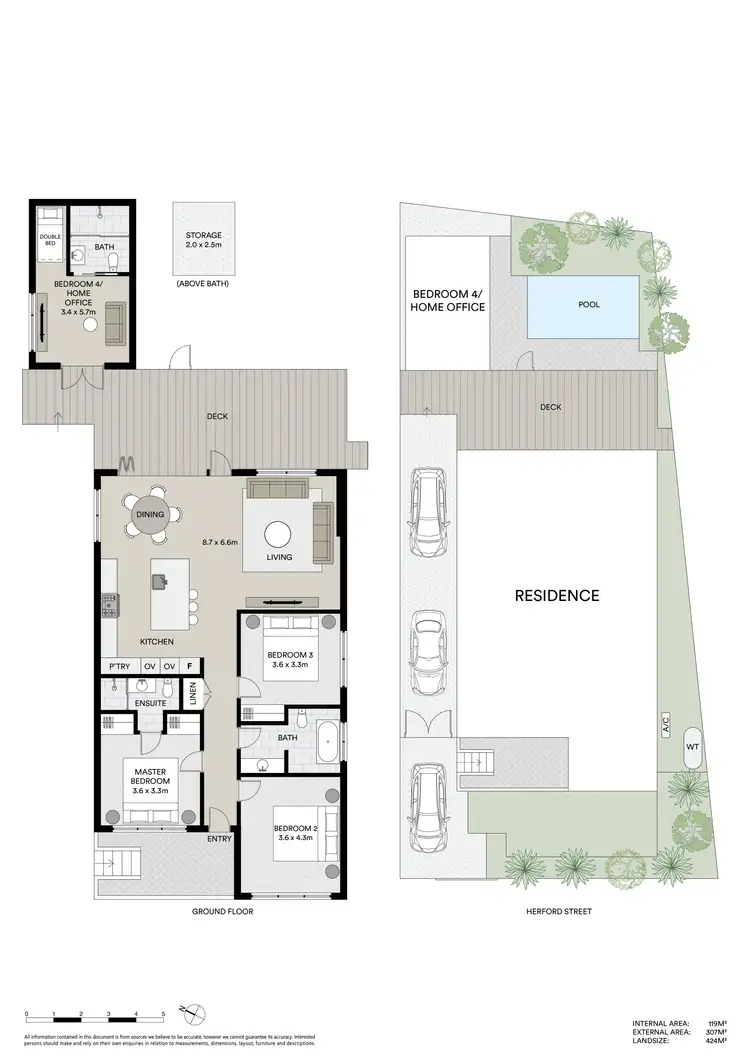 Floorplan of Homely house listing, 34 Herford Street, Botany NSW 2019
