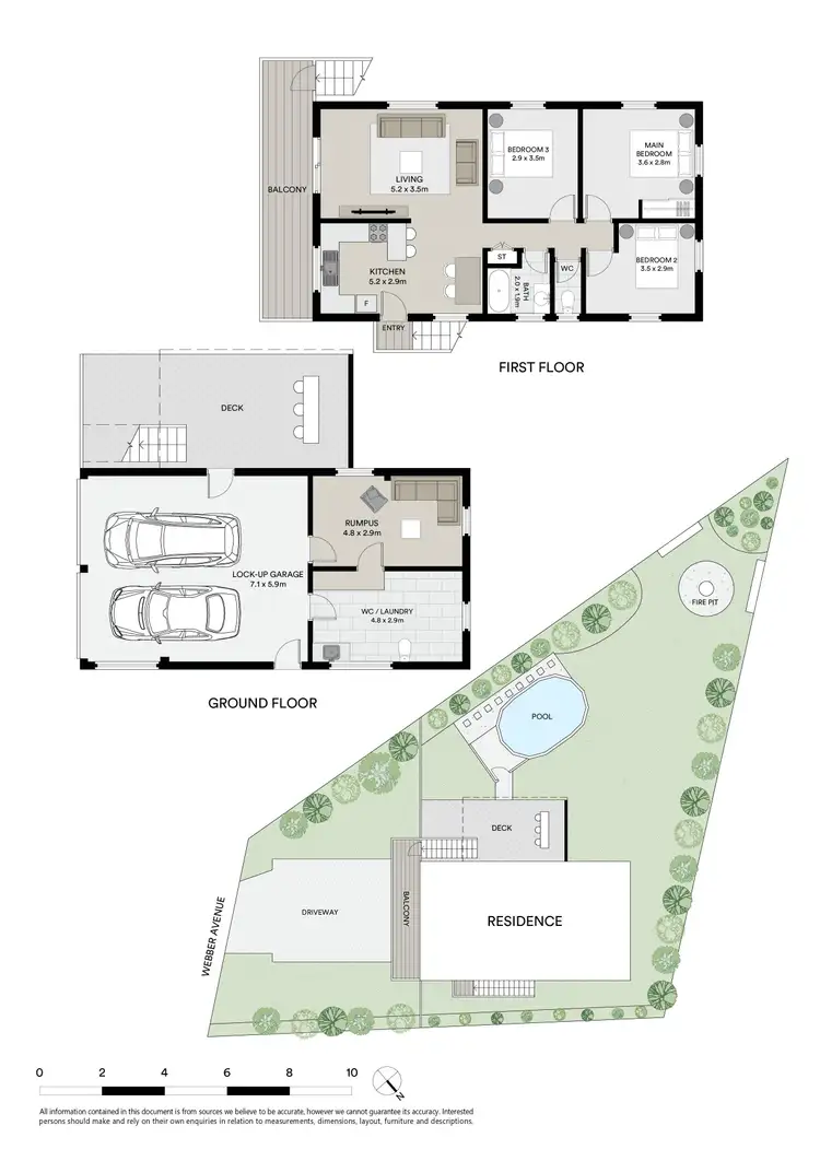 Floorplan of Homely house listing, 9 Webber Avenue, Kawana QLD 4701